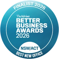 The Adviser Better Business Awards 2026 Finalist — NSW/ACT Best New Office