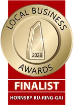 Local Business Awards 2026 Finalist — Hornsby Ku-ring-gai